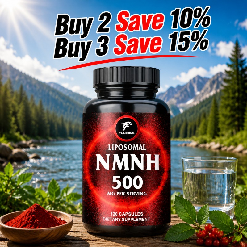 Holistic Health & Wellness - Hoogwaardig liposomale NMNH 500mg supplement, ondersteunt