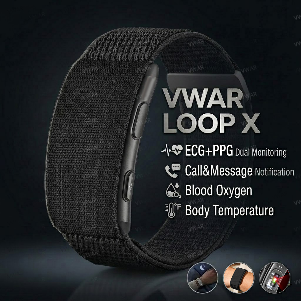 Xbody Health & Wellness Functional Integrative Medicine Office & Medical Spa Wayne - VWAR LOOP X ECG Smart Armband