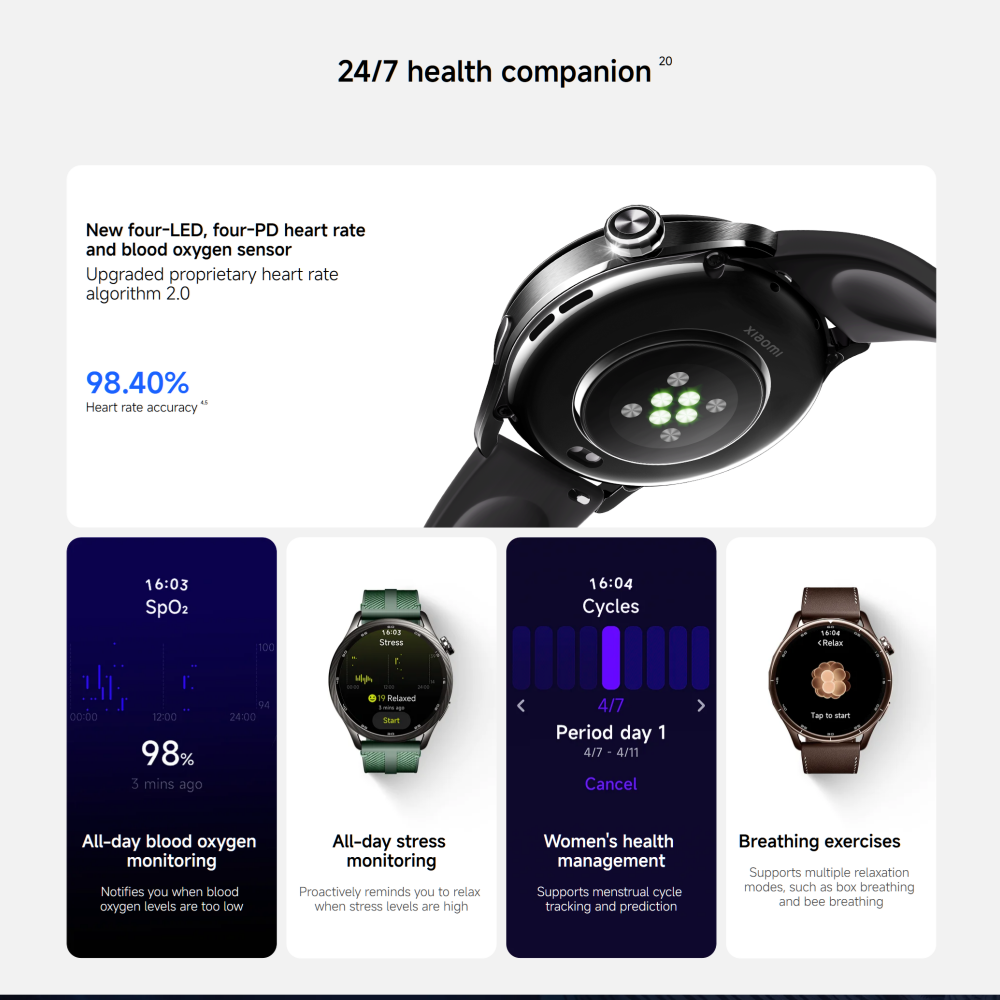 Xiaomi Watch S5 Smartwatch, gl - Xbody Health & Wellness Functional Integrative Medicine Office & Medical Spa Wayne recensie en prijs